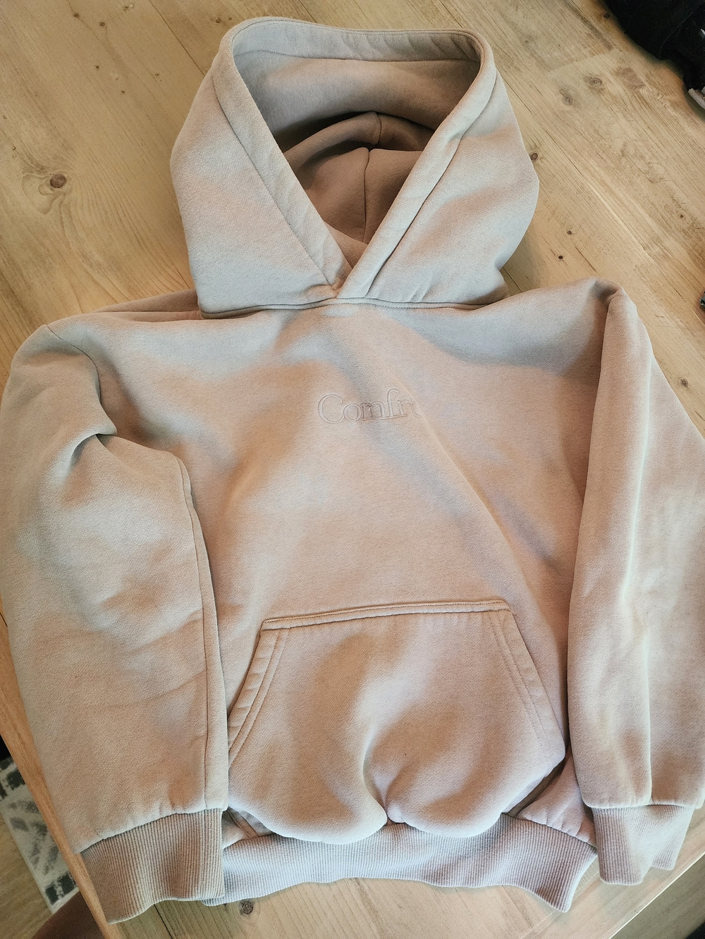Kids Comfrt Beige Hoodie pullover Sweatshirt